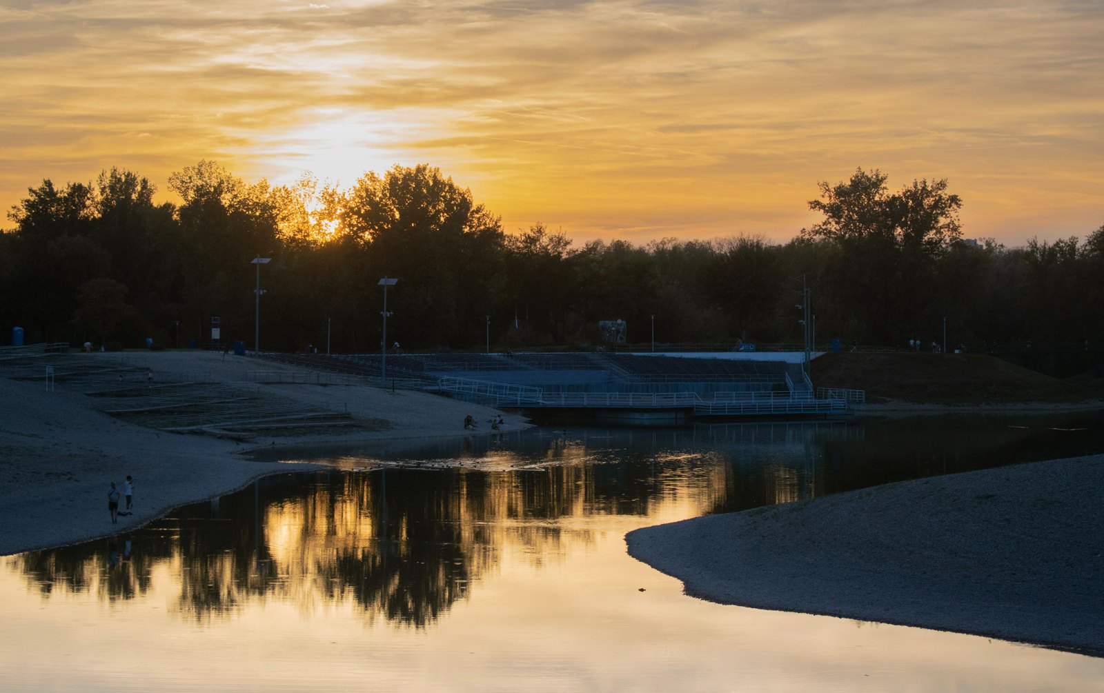 Jezero Jarun u Zagrebu